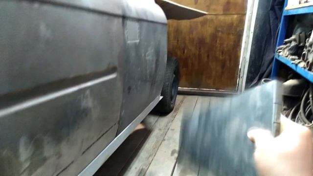 Москвич ИЖ 2715 #БЕЛЯШ КУЗОВНОЙ РЕМОНТ ЗАМЕНА ПОРОГА своими руками