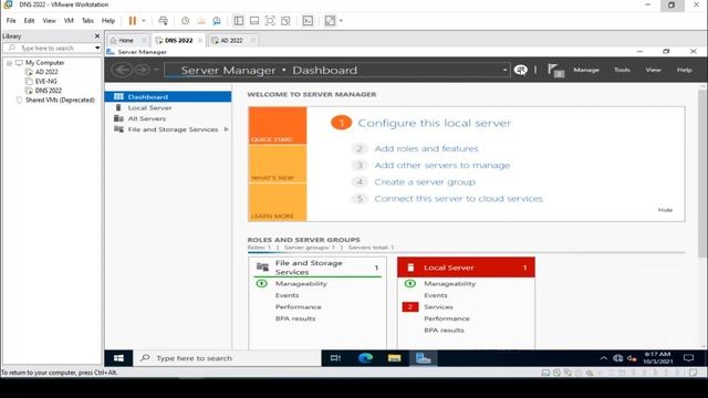 Windows Server 2022 - DNS Server Installation Step By Step#03 смотреть онлайн