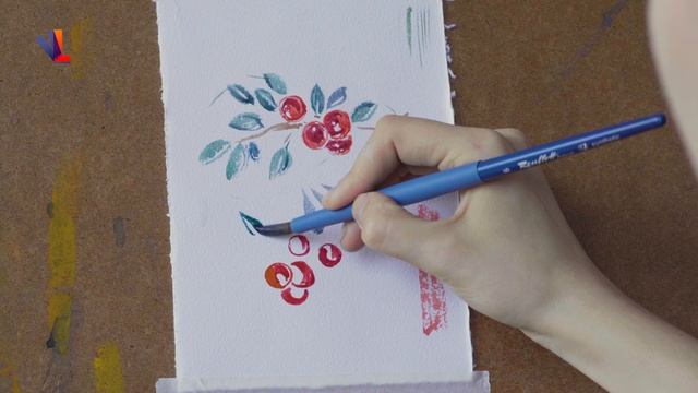 В чём отличие кистей Aqua от Белки ?️ ?! Тестируем акварелью. - Анна Хопта смотреть онлайн