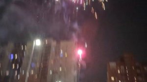 Новогодний салют 2024 года еее