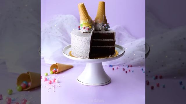 Лучшие рецепты шоколадного торта | Вкусные идеи украшения шоколадного торта | Необычный шоколадный