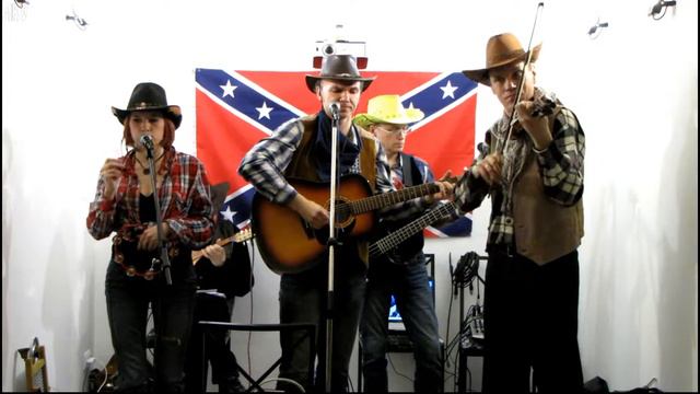 Южанин Бэнд "Атланта вся в огне" в POLICE STATION bar 22.04.17 смотреть онлайн