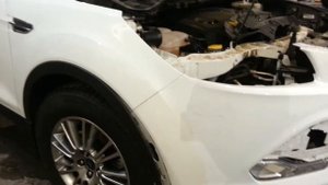 Новый Форд Куга ремонт бампера!!!