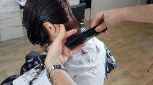лучшая стрижка Сэссун.  Vidal Sassoon. интерпретация.