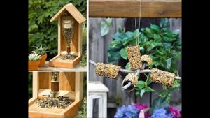Такие оригинальные кормушки для птиц
