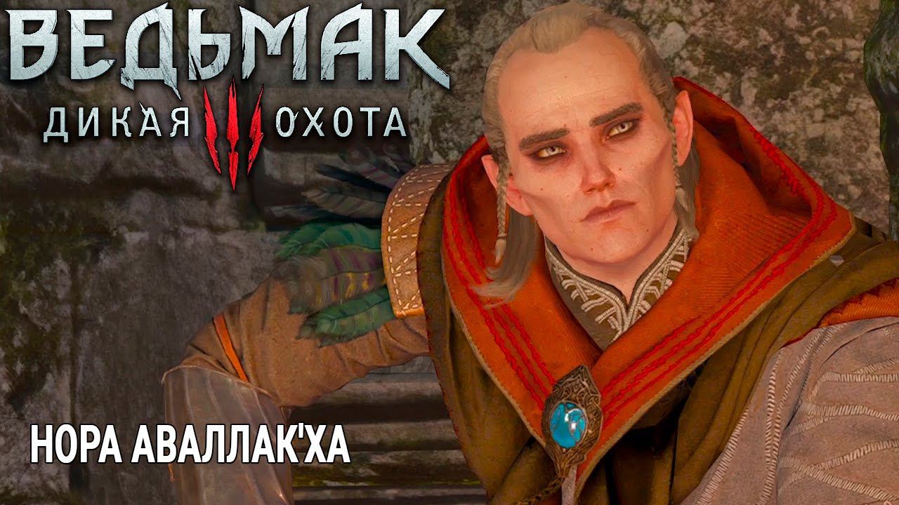 The Witcher 3: Wild Hunt  Ведьмак 3: Дикая Охота  РАЗУКРАСИЛИ ЛИЦО АВАЛЛАКХУ НАШЛИ КАМЕНЬ