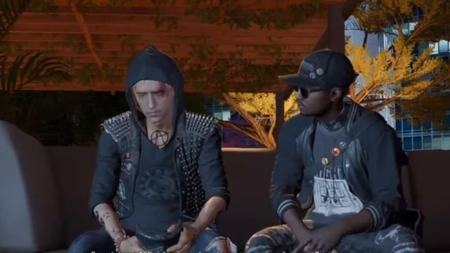 Лицо известного хакера "Ренч" из игры "Watch Dogs 2" смотреть онлайн