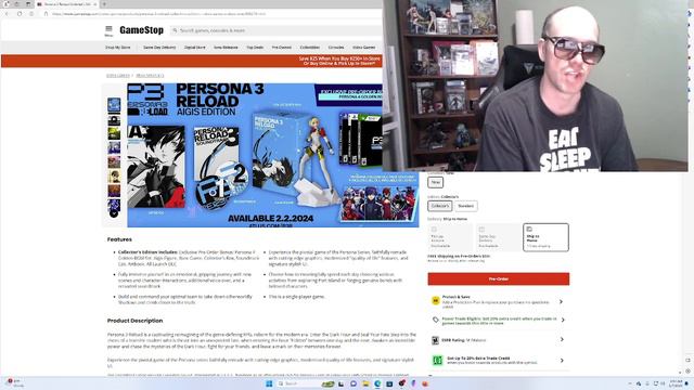 A COMPLETE RIPOFF! Persona 3 Reload Collector's Edition Breakdown and Review! смотреть онлайн