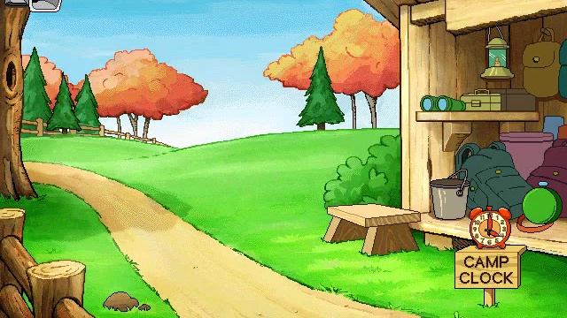 Reader Rabbit Kindergarten - Part 3: Canoe Match (Tent Pinching) смотреть онлайн