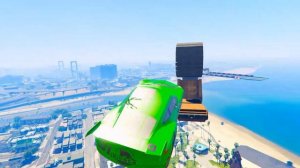 Cars Racing Game Mega Ramp Challenge GTA 5 Cruz Ramirez