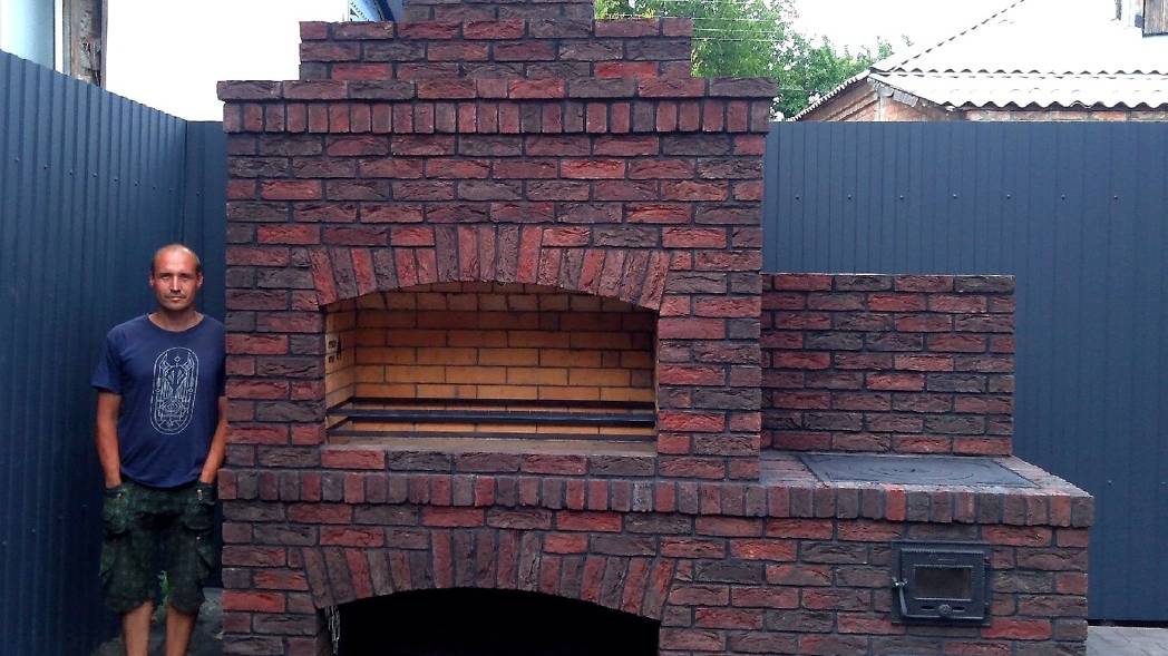 Сборка мангала с топкой 115 на 46 см + печь под казан с плитой 60 на 70см смотреть онлайн