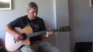 Guitar Demo: K Yairi WY-1 Acoustic Guitar. Part 1