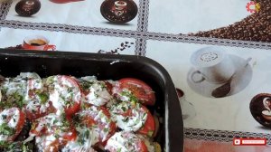 Запеченная скумбрия с картофелем и помидором под   соусом и сыром Домашняя еда Кухня Рецепты