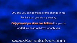 The Platters - Only You KARAOKE