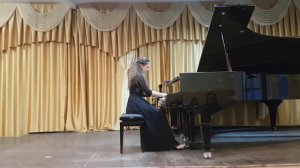 Соколенко Наташа. Бетховен - Соната 17 ч. 1