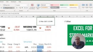 US Stock Market Tracker Excel Template