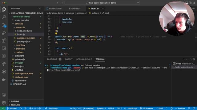 GraphQL Hive as a Schema Registry for Apollo Federation смотреть онлайн