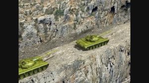 Танк. Вождение танка в горах. Правила вождения танка Т-72
