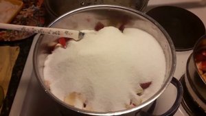 Варенье " ПЯТИМИНУТКА" ЯБЛОКИ С МЕДОМ