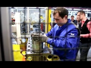 Установка гильз цилиндров на новый рядный двигатель Р6 (завод двигателей, ПАО «КАМАЗ»)