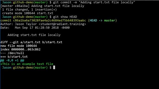 Git and GitHub Quick Start: Basic Workflow (5/10) смотреть онлайн