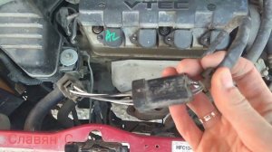 Кислородный датчик (лямбда-зонд) на Хонда Стрим RN1, 1.7 vtec