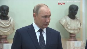 Владимир Путин передал на хранение в коллекцию Государственного Эрмитажа уникальные экспонаты