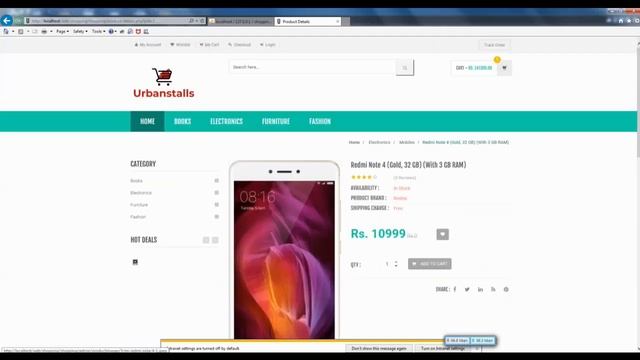 PHP Free Projects: PHP Free Project in Online Shopping Website Free Download With Source code