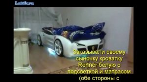Кровать машина Romack Renner 2. Интернет-магазин "Лайтик". Отзыв покупателя