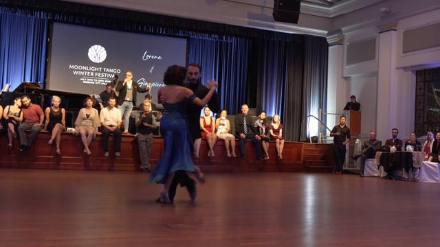Moonlight Tango  - Lorena Tarantino y Gianpiero Galdi -  Tango Dance 1 - Brisbane City Hall 2023