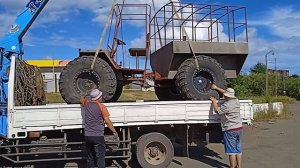 вездеход-переломка поехал к заказчику