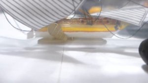Сборка корабля в бутылке Amati Golden Yacht . Часть 4