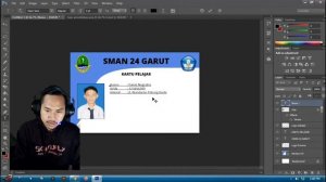 Cara Membuat Kartu Pelajar di Adobe Photoshop