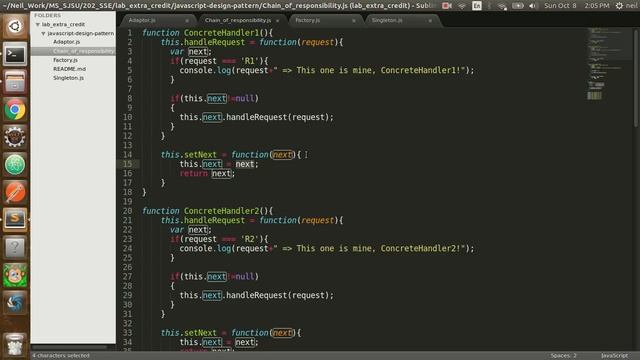 javascript design pattern