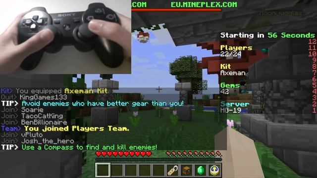 HOW TO PLAY MINECRAFT WITH YOUR CONTROLLER ON MAC/PC [1.11+!] - Playstation Remote - Minecraft PC смотреть онлайн