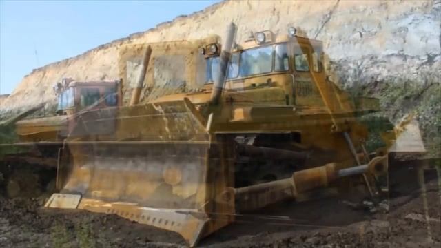 Единственный в мире не ТАНК, а трактор! Сверхмощный Советский ДЭТ-250! смотреть онлайн