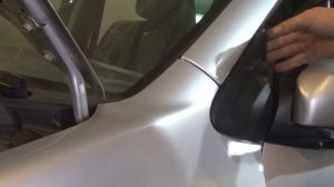 Как снять переднее крыло. Mazda MPV.