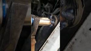 Снятие сливной пробки на Спринтер 901 кузов