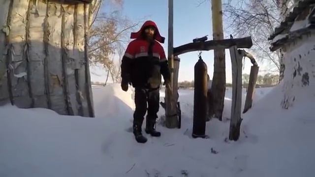 Зима. Поездка в лагерь-стан. Янв. 2017. снимал Лапкин Василий. смотреть онлайн