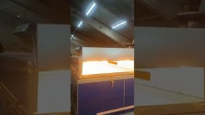 Термо-вакуумный пресс Корст 3000 OTK с откатным термомодулем и подьемным столом.