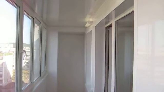 Евро ремонт балкона