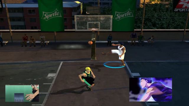 Aomine Daiki nba2k14 highlights kuroko no basuke