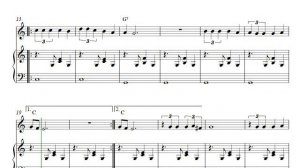 Flute | La Paloma - Flute sheet music notes for beginners