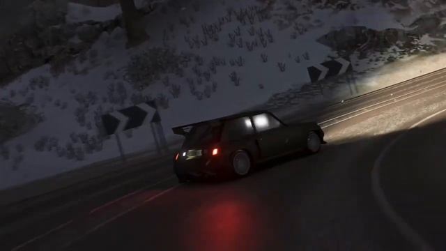 Uphill drift in Renault 5 GT Turbo 2 смотреть онлайн