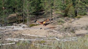 Туристический гамак Rebel Gears на берегу Белого моря