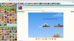 Red Ball 1 прошел от начала и до конца за 37 минут