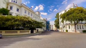 MOST beautiful Streets in London UK: CHEPSTOW Villas, KENSINGTON park Garden, LADBROKE Square