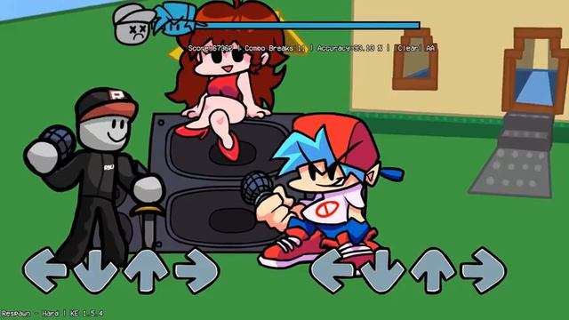 Friday Night Funkin' - VS. Roblox Guest (REMASTER UPDATE) FULL WEEK - [FNF MODS/HARD] смотреть онлайн