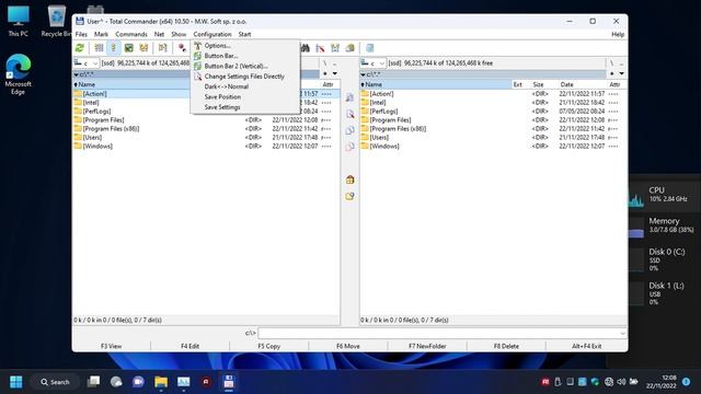Total Commander for any laptops, desktop computer and tablets with Windows 11, 10, 8, 7, Vista, XP