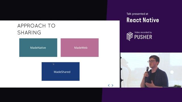 Sharing Code Between React and React Native - React Native - July 2018 смотреть онлайн